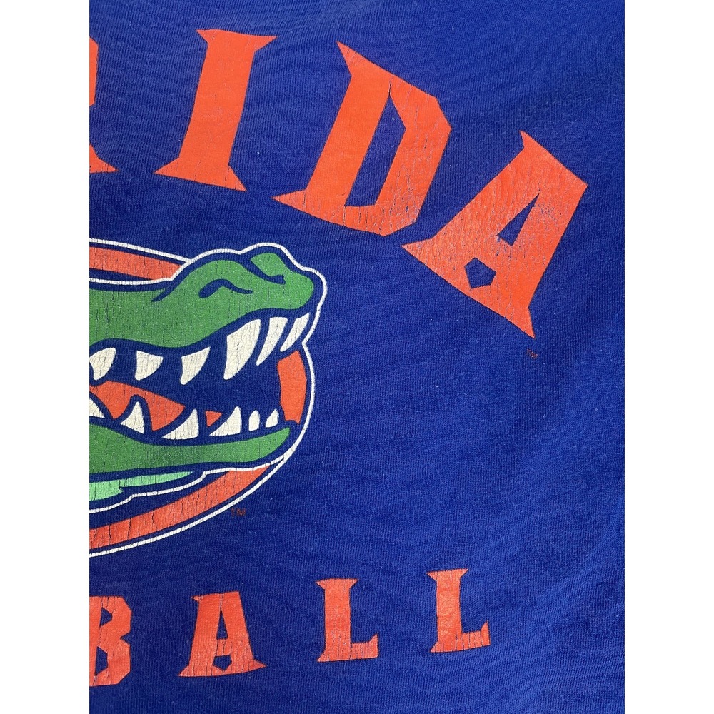 Vintage Florida Gators Shirt Mens XL Blue NCAA Football Nike College 90s - Picture 4 of 9